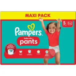 Pampers® Pampers Baby-Dry Pants, Gr. 5 Junior 12-17 Kg, Maxi Pack (1 X 82 Pants)
