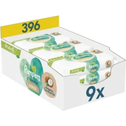 Pampers® Pampers Feuchttücher Harmonie Coco, 396 Tücher (9 X 44 Stk)