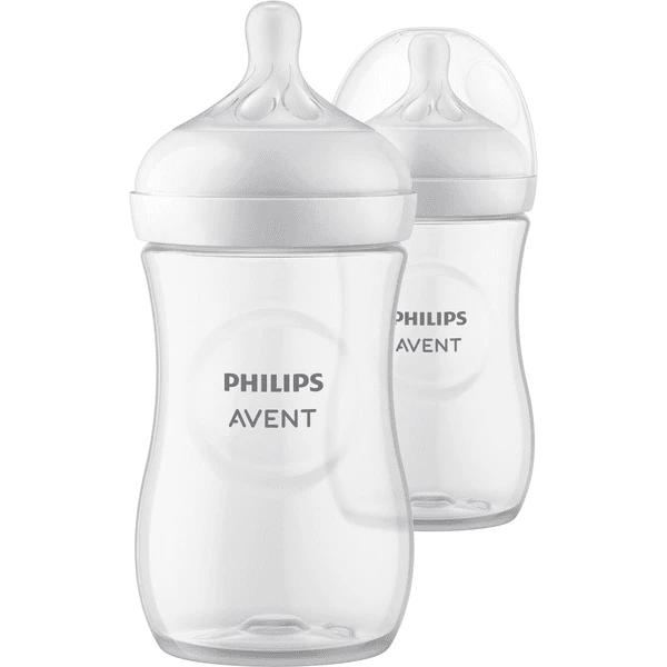 Philips Avent Babyflasche SCY903/02 Natural Response 260ml 2 Stück 1 Philips Avent Babyflasche SCY903/02 Natural Response 260ml 2 Stück