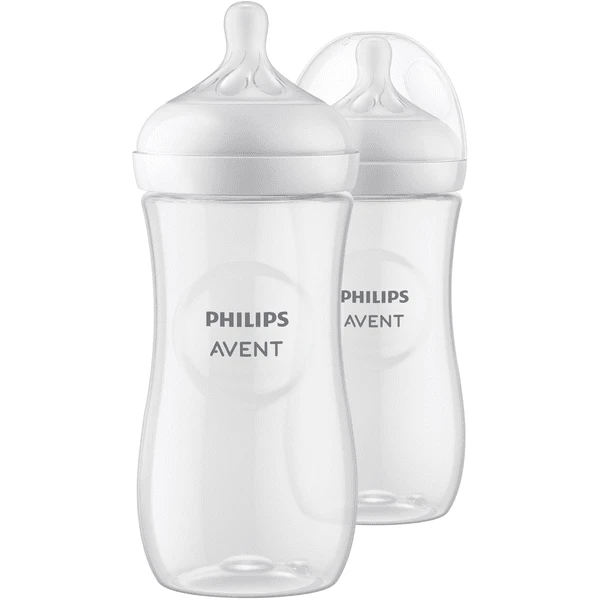 Philips Avent Babyflasche SCY906/02 Natural Response 330ml 2 Stück 1 Philips Avent Babyflasche SCY906/02 Natural Response 330ml 2 Stück