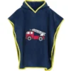 Playshoes Frottee-Poncho Feuerwehr Marine