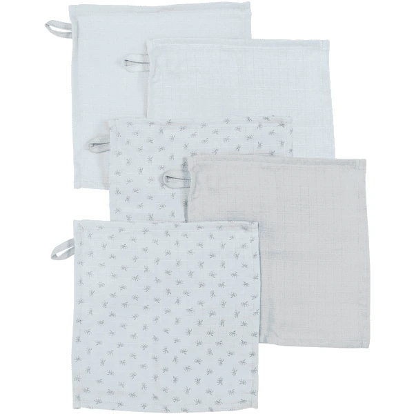 Roba Waschlappen 5er Set Lil Planet Hellblau 25 X 25 Cm 1 Roba Waschlappen 5er Set Lil Planet Hellblau 25 X 25 Cm