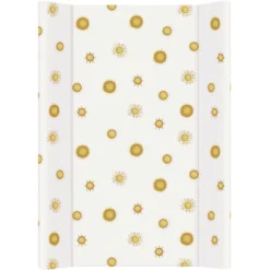 Rotho Babydesign Rotho Wickelauflage Keil Motiv Boho Sun, 70 X 50 X 10 Cm