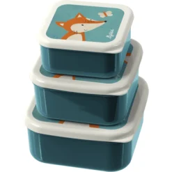 Sigikid® Snackboxen 3er Set Fuchs