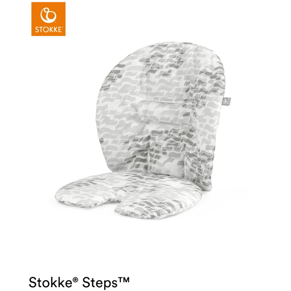 STOKKE® Steps™ Baby Set Sitzkissen Waves Grey 1 STOKKE® Steps™ Baby Set Sitzkissen Waves Grey