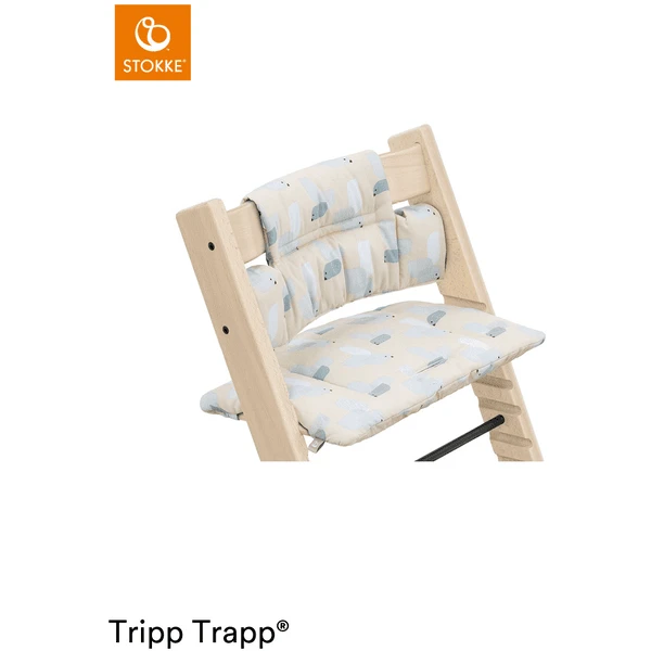 STOKKE® Tripp Trapp® Classic Baby Sitzkissen Birds Blue 1 STOKKE® Tripp Trapp® Classic Baby Sitzkissen Birds Blue