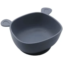 The Cotton Cloud Schüssel Mit Saugfuß Silikon Lili Der Bär, Indigo Blue