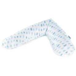 THERALINE Das Original Stillkissen Inkl. Bezug Aquarell Blau