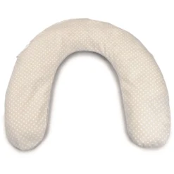 THERALINE Frühchenkissen Klein 100 X 12 Cm Inkl. Bezug - Punkte Beige