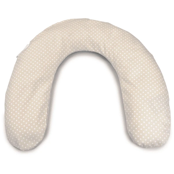 THERALINE Frühchenkissen Klein 100 X 12 Cm Inkl. Bezug - Punkte Beige 1 THERALINE Frühchenkissen Klein 100 X 12 Cm Inkl. Bezug - Punkte Beige