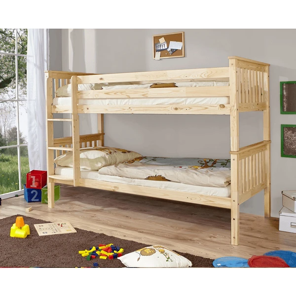 TiCAA Etagenbett Sammy Natur 1 TiCAA Etagenbett Sammy Natur