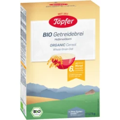 Töpfer Bio Getreidebrei Hafervollkorn 175 G Ab Dem 6. Monat