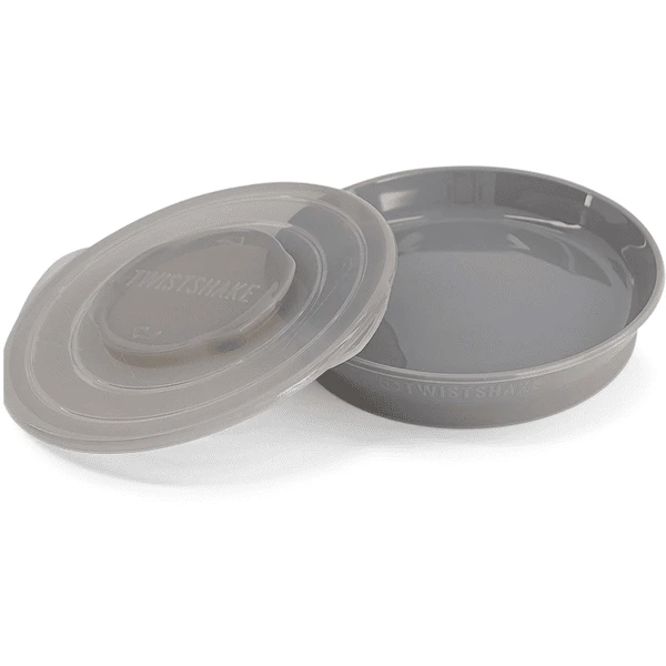 TWISTSHAKE Kinderteller 6+ Monate Pastel Grau 1 TWISTSHAKE Kinderteller 6+ Monate Pastel Grau